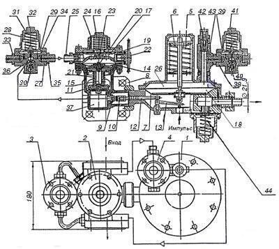 Регуляторы Давления Газа РДСК-50М, РДСК-50БМ, РДСК-50/400